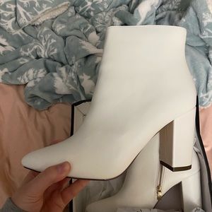 Lulu’s White Booties